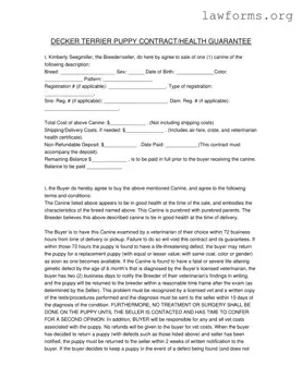 Fill Out a Valid Health Guarantee Template