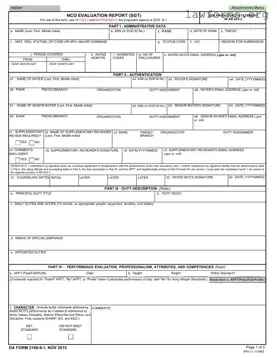 Fill Out a Valid Da 2166 9 1 Template