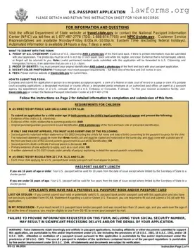 Fill Out a Valid DS-11 U.S. Passport application Template