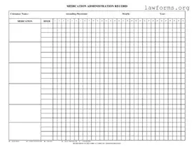 Fill Out a Valid Medication Administration Record Sheet Template