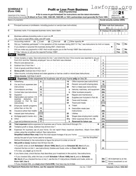 Fill Out a Valid IRS Schedule C 1040 Template